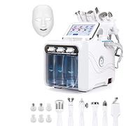 7 en 1 Hydratante Machine De Beauté À L'oxygène D'hydrogène Machine de Microdermabrasion Diamant Nettoyer Visage Faciale Peau Soins Jet Peler Machine,7 in 1