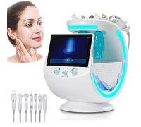 7 en 1 Machine de Beauté à Oxygène D'hydrogène Hydro Eau Oxygène Jet Peel Machine pour Le Rajeunissement De La Peau/L'éLimination des Points Noirs/Le Nettoyage en Profondeur