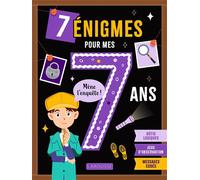 7 énigmes pour mes 7 ans - Anne Letoré - Larousse - broché - Scolaire / Universitaire