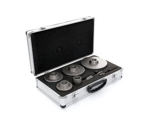 7 Ensemble partiel de scies à couronne diamant SDS Plus + ALU classe 40-125 mm