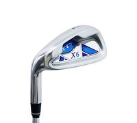 #7 Fer de club de golf pour gaucher pour adultes hommes et femmes avec tige en graphite/acier, club de golf simple de précision (garçons, avec tige en graphite)