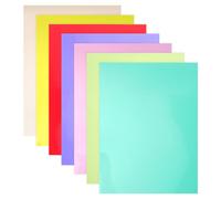 7 Feuilles de Lecture Guidée pour Dyslexie, PVC Transparent | Superpositions Colorées Translucides A3, 42x29,7cm, pour Devoirs et es Distractions