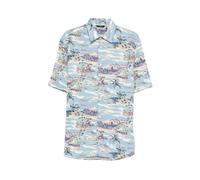 7 For All Mankind - Chemise Regular Aloha à Manches Courtes - Homme - Chemises - Multicolore - Taille: L