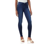 7 For All Mankind Hw Jean Skinny, Bleu (Dark Blue DK), W32/L30 (Taille Fabricant: 32/30) Femme