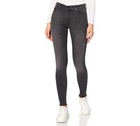 7 For All Mankind Hw Jean Skinny, Noir (Black BF), W28/L30 (Taille Fabricant: 28) Femme
