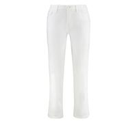 7 For All Mankind - Jean Droit avec Détails Métalliques - Femme - Jeans - Blanc - Taille: W24