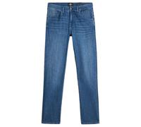 7 For All Mankind Slimmy Tapered Philly Blue Jeans, Bleu foncé, 33W Hommes