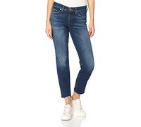 7 For All Mankind Mid Rise Roxanne Crop Jean Slim Femme