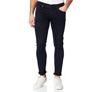 7 For All Mankind Slimmy Tapered Luxe Performance Eco Blue Black Jeans, Bleu foncé, 31W x 30L Homme