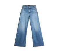 7 For All Mankind - Taille Haute Jambes Larges Jeans Bleu Clair - Femme - Jeans - Bleu - Taille: W29