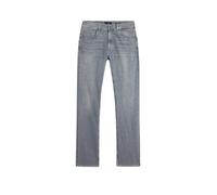 7 For All Mankind - The Straight Mid Waist Jeans - Homme - Jeans - Gris - Taille: W30