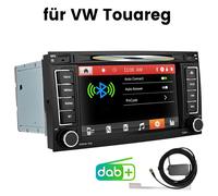 7'' HD Autoradio DVD CD GPS Navi BT DAB+ SWC Pour T5 Transporter Multivan Touareg