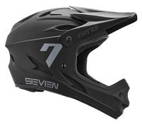 7 iDP M1 Casque intégral léger et ventilé pour VTT (noir mat, taille S)