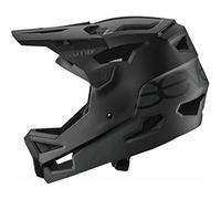 7 iDP Project 23 ABS MTB Casque de vélo Tout-Terrain intégral avec visière aérée (Gris/Noir, L)