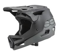 7 iDP Project 23 ABS MTB Casque de vélo Tout-Terrain intégral avec visière aérée (Gris/Noir, XL)