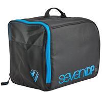 7 iDP Project 23 Sac pour casque intégral VTT - Sac de transport pour casque 7iDP Project 23, accessoire de rangement et de transport durable (noir/bleu)