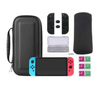7 In 1 Coque De Transport Nintendo Switch Avec Accessoires Kits Jeux Video Accessoire Pack Pour Nintendo Switch Scb95
