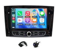 7 inch Android 14 Dab Autoradio Navi pour Fiat Doblo 2015-2022 avec Wireless Carplay Android Auto, 2+32G Touchscreen Double Din Car Radio GPS Bluetooth caméra de recul FM/RDS SWC Mirror Link WiFi