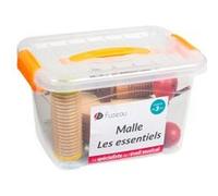Fuzeau - Coffret « Les Essentiels » 7 Instruments De Percussion - Tambourin, Maracas, Wood Block, Grelots, Triangle, Clochettes, Castagnettes - Rangement Compact - Enfants Dès 3 Ans - Réf. 71483