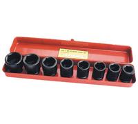 (7) Jgo.de 8 llaves vaso de golpe, 3/4",26-38 mm