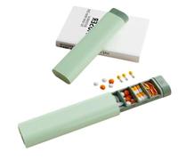 7 Jours / 7 Compartiments | Pilulier Hebdomadaire | Humidité Organisateur de Médicaments et Vitamines Facile à Ouvrir Format Voyage Pratique Rose