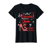 7 Juin Anniversaire This Queen Was Born on June 7th T-Shirt