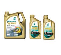 7 LITRES D'HUILE MOTEUR SYNTHÉTIQUE PETRONAS C2 C3 5W30