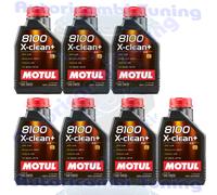 7 Litres Huile Moteur Voiture Motul 8100 X-Clean + Xclean 5W30 Acea C3 VW 50400