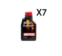 7 Litres Huile Voiture Motul 8100 Xpower 10W60 A3B4 100% Synthétique Moteurs