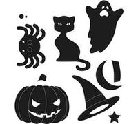 7 matrices de découpe et d'embossage - Halloween - Artemio G