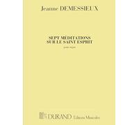7 Meditations Sur Le Saint-Esprit Orgue