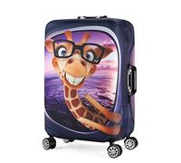 7-Mi 3D Imprimer Girafe Conception Voyage Bagage Protecteur Valise Couverture 22 "-24" Suitcase Dust Cover Taille M