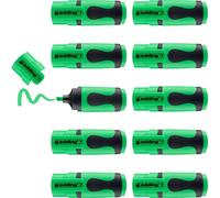 7 Mini-Surligneur - Vert Fluorescent - 10 Surligneurs - Pointe Biseautée 1-3 Mm - Petits Surligneurs Aux Couleurs Tendance - Pour Les Bullet Journals, L'école, L'université Ou Le Bureau[Z771]