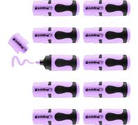 7 Mini-Surligneur - Violet Pastel - 10 Surligneurs - Pointe Biseautée 1-3 Mm - Petits Surligneurs Aux Couleurs Tendance - Pour Les Bullet Journals, L'école, L'université Ou Le Bureau[Z772]