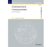 7 minimal preludes: alto- or tenor recorder.
