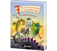 7-Minuten-Geschichten zum Lesenlernen - Im Land der Drachen: Erstlesebuch für Kinder ab 6 Jahren - Kurze Geschichten zum Vorlesen und ersten Selberlesen