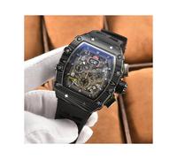 (7)Montre homme de luxe AA de marque Richard Fly back Time en céramique blanche multifonctionnelle