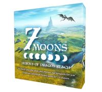 7 Moons : Heroes of Dragon Reach - Un jeu de société d'aventure fantastique de style Donjons et Dragons pour 1 à 4 joueurs | Un jeu de quête de stratégie magique | Échangez, livrez et défendez votre