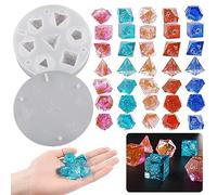 7 moules cube filet triangle cube moule cube jeu numérique moule silicone cristal résine époxy moule art jeu numérique moule silicone