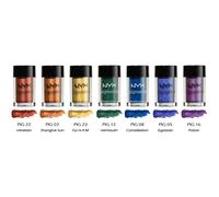 7 NYX Pigments Fard à Paupières Poudre Vif Couleur " Arc-en-Ciel Set " Joy's