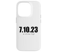 7 Octobre Hommage Nova | Les juifs israéliens Ont Besoin de Shalom Coque pour iPhone 14 Pro