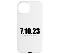 7 Octobre Hommage Nova | Les juifs israéliens Ont Besoin de Shalom Coque pour iPhone 15 Plus