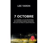 7 octobre - Lee Yaron - Lgf - Poche - Essai