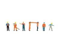 7 Ouvriers de chantier -HO 1/87-FALLER 151665
