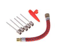 7 pcs Aiguille Valve connecteur Pompe Adaptateur Set kit pou