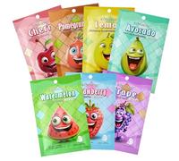 7 Pcs Masques Pour Le Visage Masque Visage Enfant Masque Visage Ado Fille Masque Visage Bio Masque Visage Femme Masque Visage Tissu Coffret Masque Visage Ado Fille Masque Visage Au Fruit