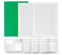 7 Pcs Pochoir Ligne Droite ModèLes Set ModèLe, Ensemble de Pochoirs à éChelle d'Espacement de Ligne pour Journal Intime, Enveloppe, Guide d'Adresse, Gabarits de Pochoirs