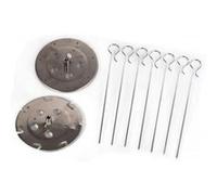 7 pics à brochettes pour grills verticaux à Kebab [Rosenstein & Söhne]