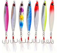 7 Piece Metal Bait Set Sequins Spoon With Hard Bait For Sea Water Lake Bait Tool For Fishing Freshwater Saltwater Trout And Salmon Perch""},""Additionalweblabs