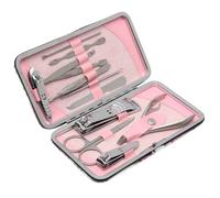 7 Pièces/12 Pièces Ensemble De Manucure Pédicure Ciseaux Coupe-Ongles Kit Outils À Ongles Pince À Épiler Couteau Oreille Pick Outil En Acier Inoxydable Outil De Soin Des Ongles